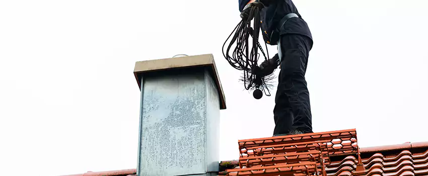 Chimney Brush Cleaning in Highland Village, Texas