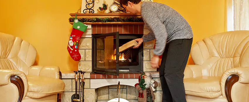 Gas to Wood-Burning Fireplace Conversion Services in Highland Village, Texas
