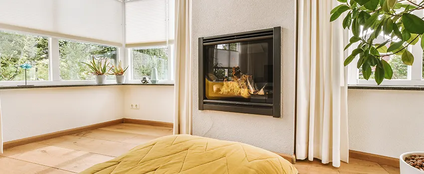 Residential Fireplace Ceramic Glass Installation in Highland Village, TX