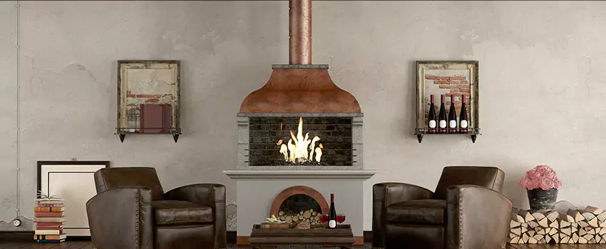 Thelin Hearth Products Providence Pellet Insert Fireplace Installation in Highland Village, TX