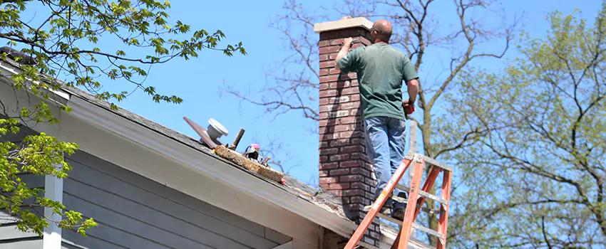 Vinyl and PVC Chimney Flashing Installation in Highland Village, TX
