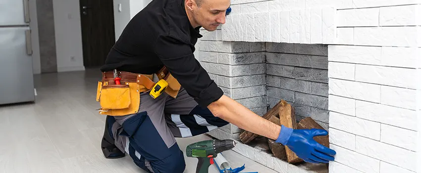 Fireplace Damaged Damper Frame Repair Services in Highland Village, Texas