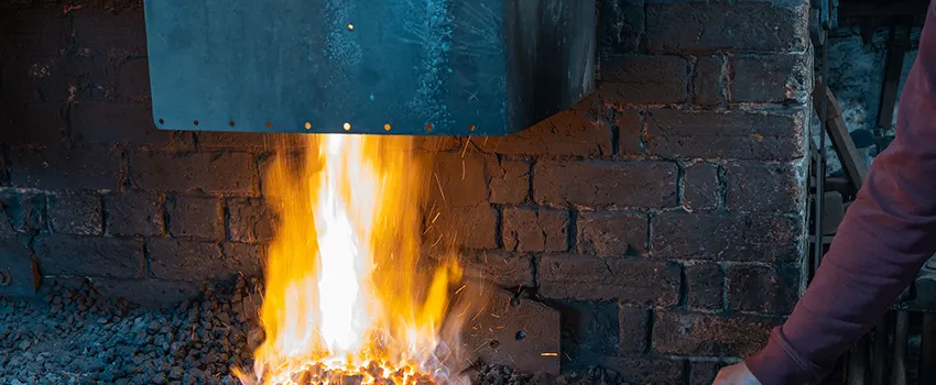 Fireplace Throat Plates Repair and installation Services in Highland Village, TX