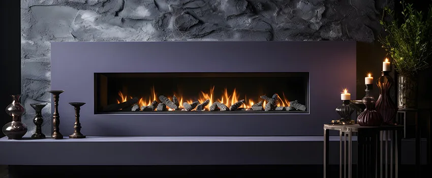 Ember Bed for Ventless Gas Fireplace in Highland Village, TX